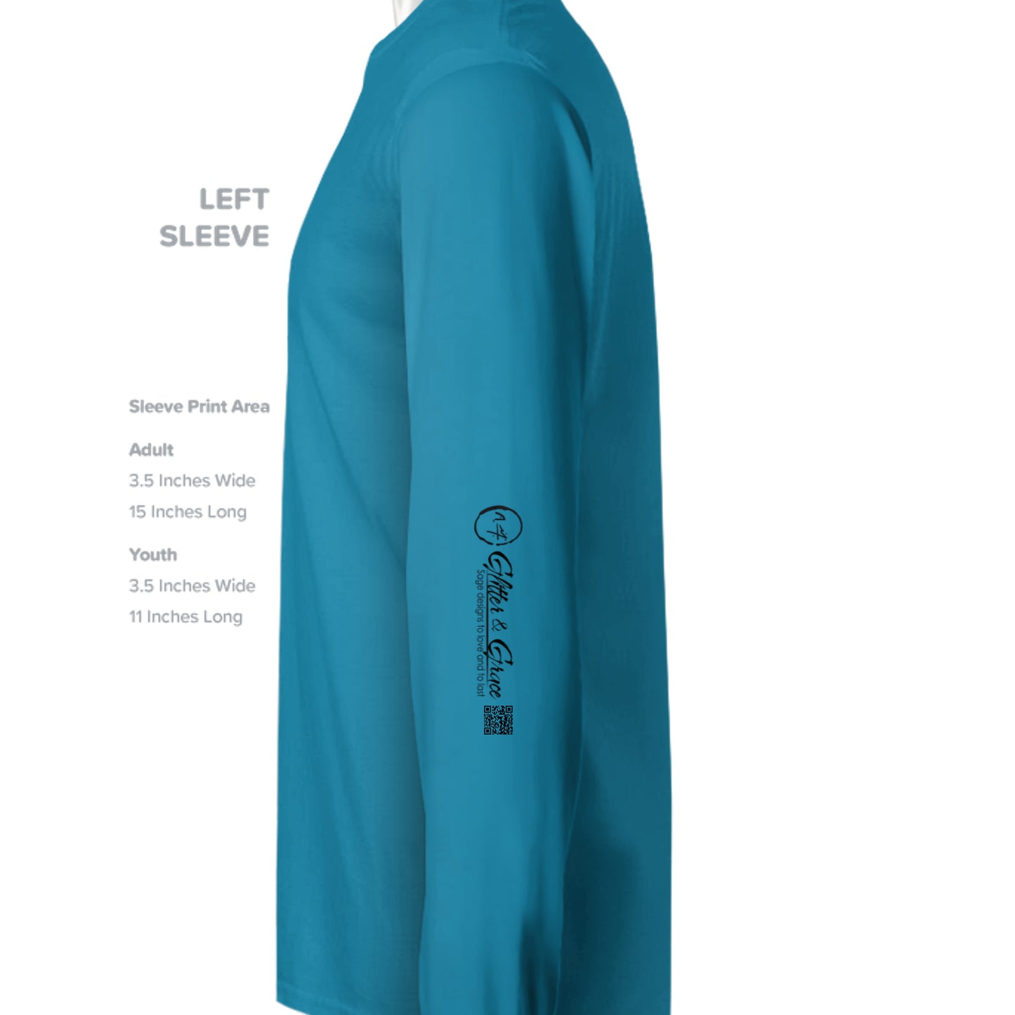 ELECTRIC BLUE - N3165 - SLEEVE_LEFT