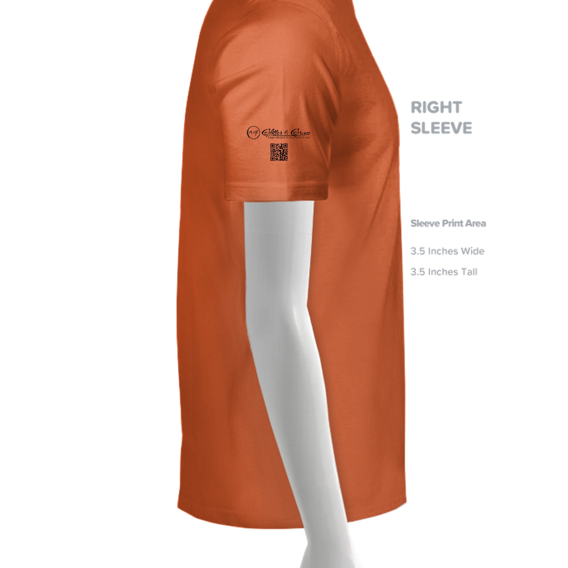 Deep Orange - PC380 - SLEEVE_RIGHT