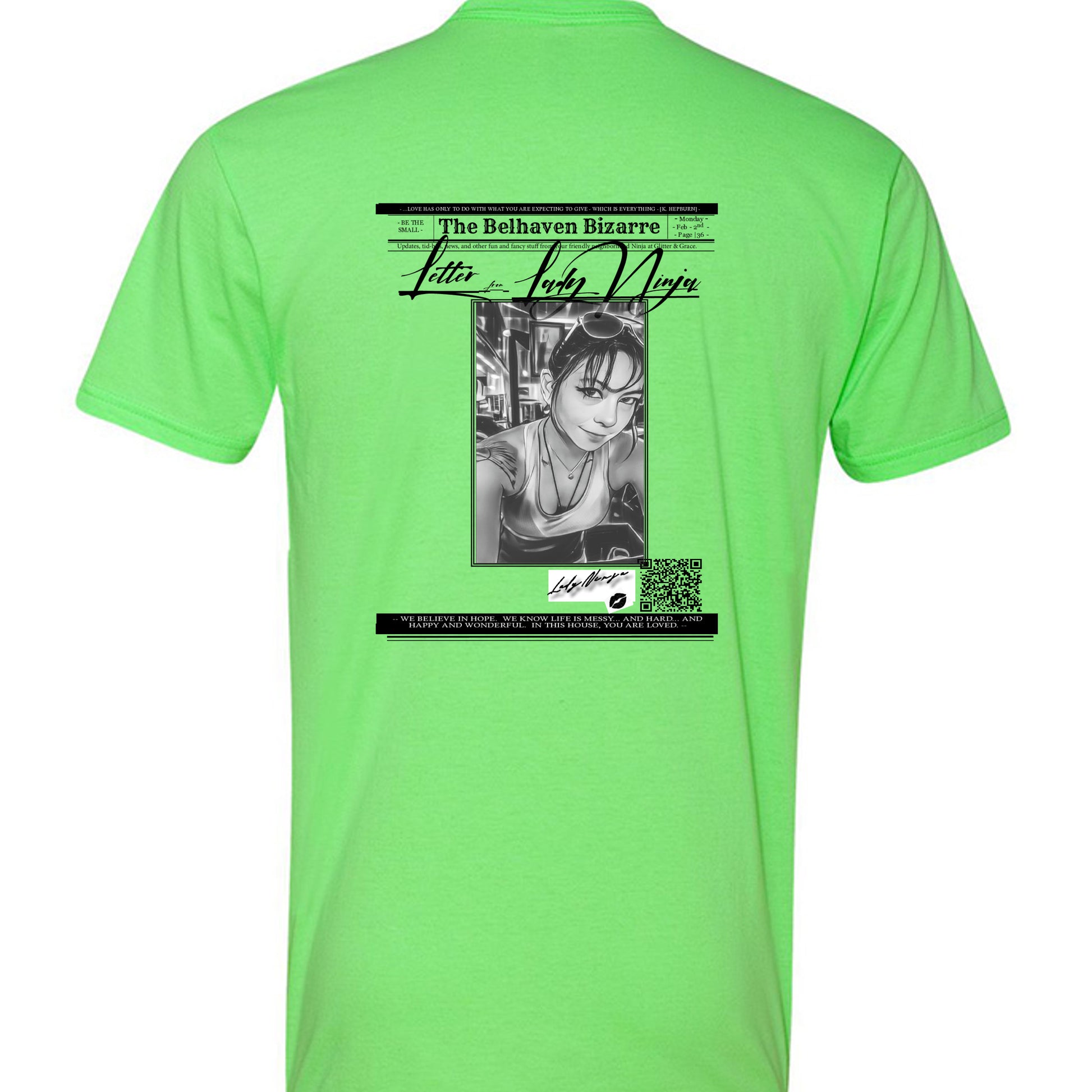 Neon Heather Green - N6210 - BACK