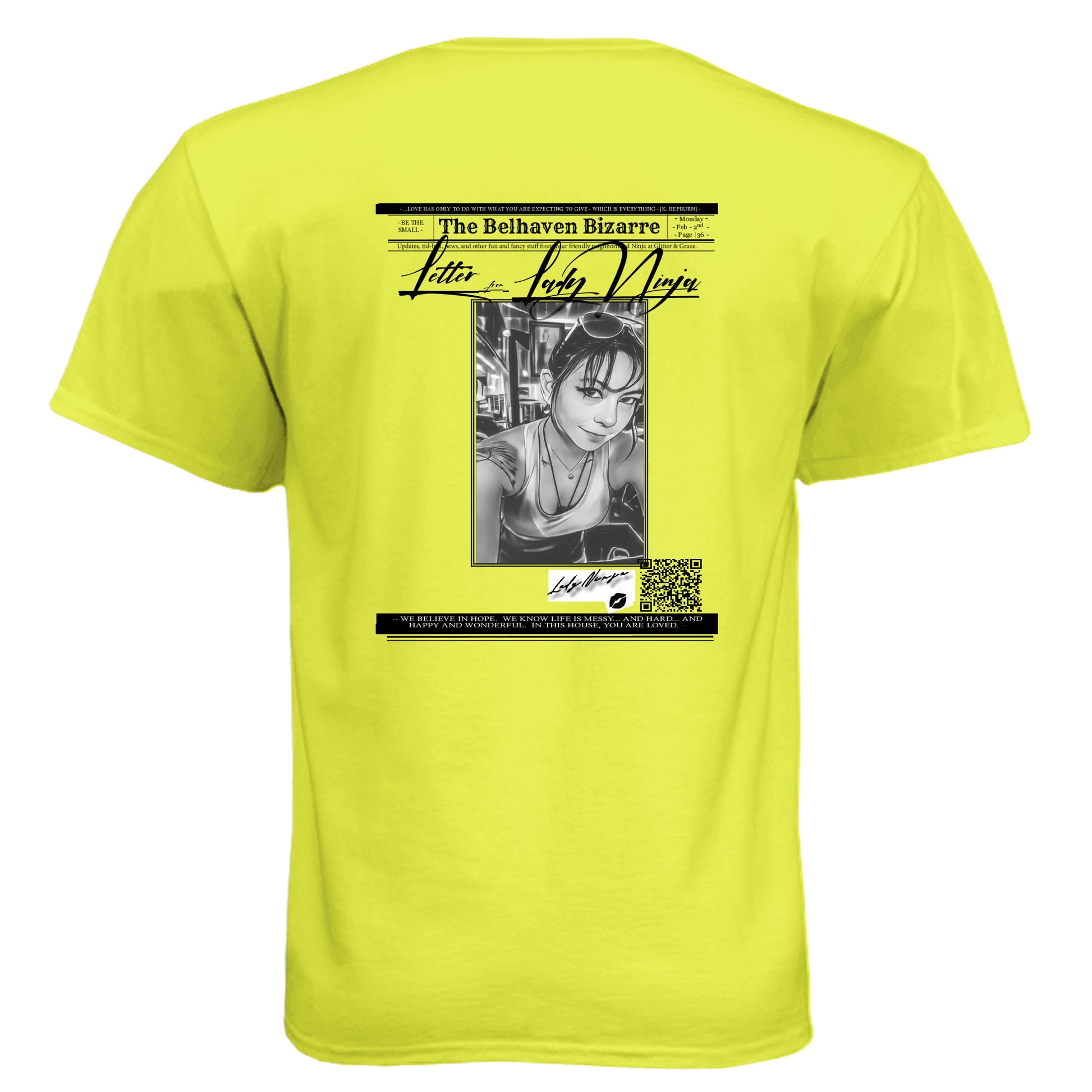 Neon Yellow - N6210 - BACK