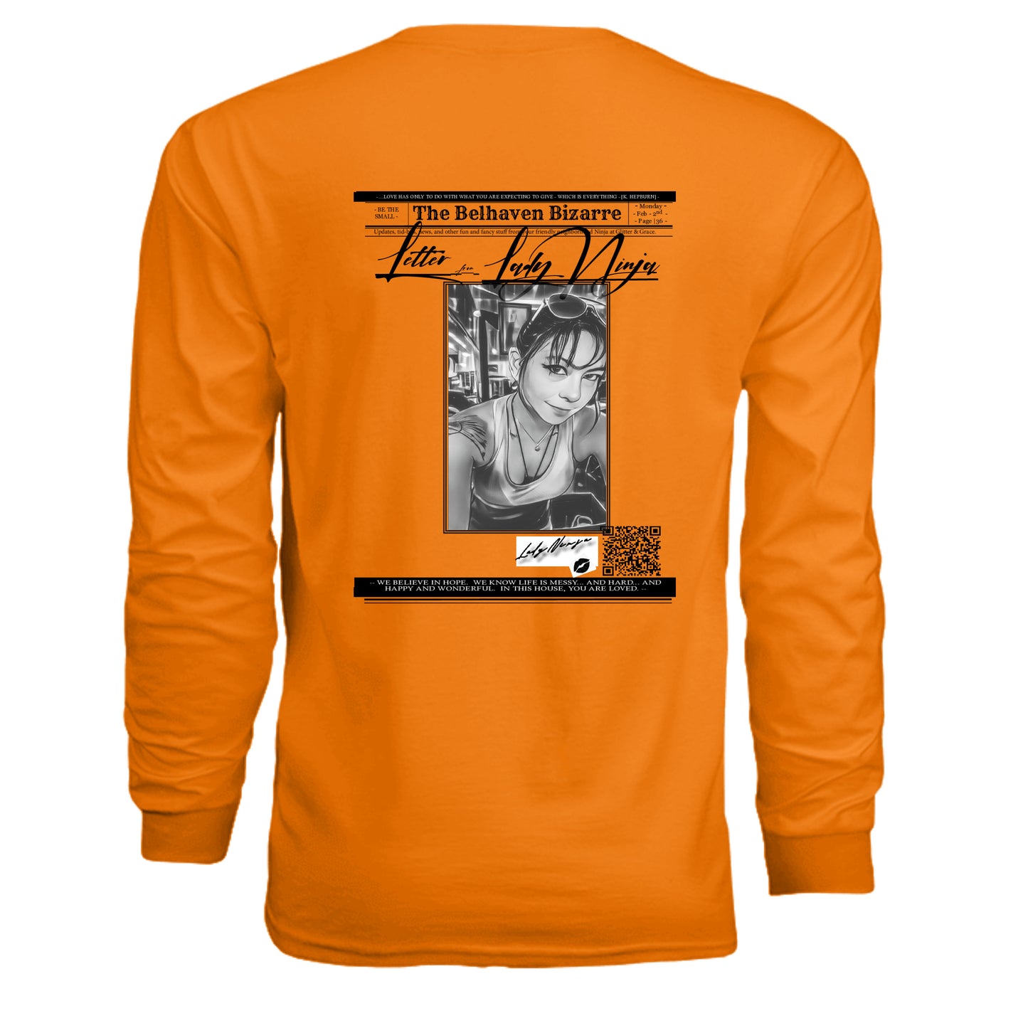SAFETY ORANGE - N3165 - BACK